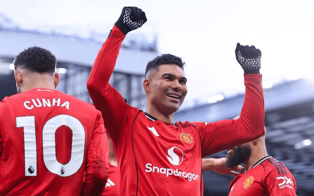 开云-电讯报：卡塞米罗想在离开曼联前，帮助球队获得欧冠席位